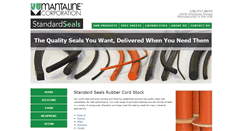 Desktop Screenshot of mantalinestandardseals.com